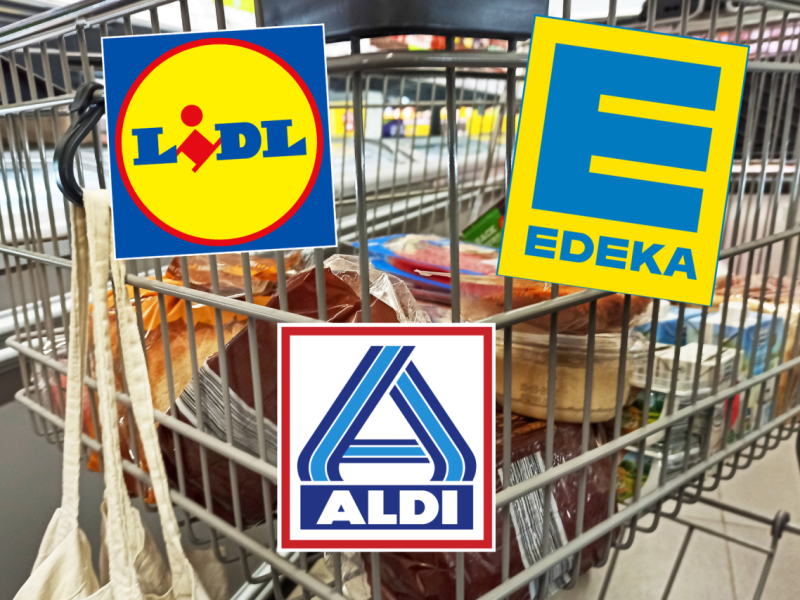Aldi, Lidl und Edeka
