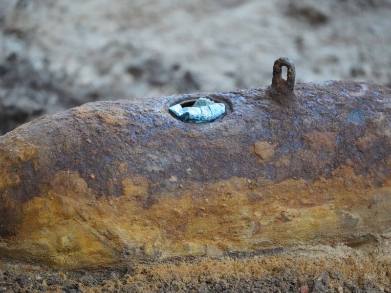 Essen: Bombenfund in Bergeborbeck.