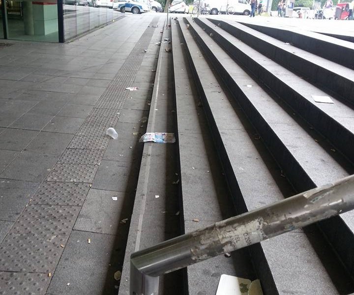 Hauptbahnhof Essen Müll 1.jpg