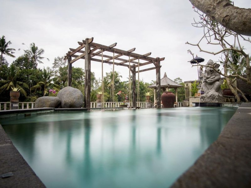 Hotel mit Pool nahe Ubud - Bali bietet an Unterkünften alles vom einfachen Gasthaus bis zum Luxushotel im Dschungel.