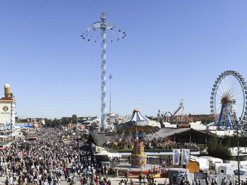 Oktoberfest München Wiesn Panorama