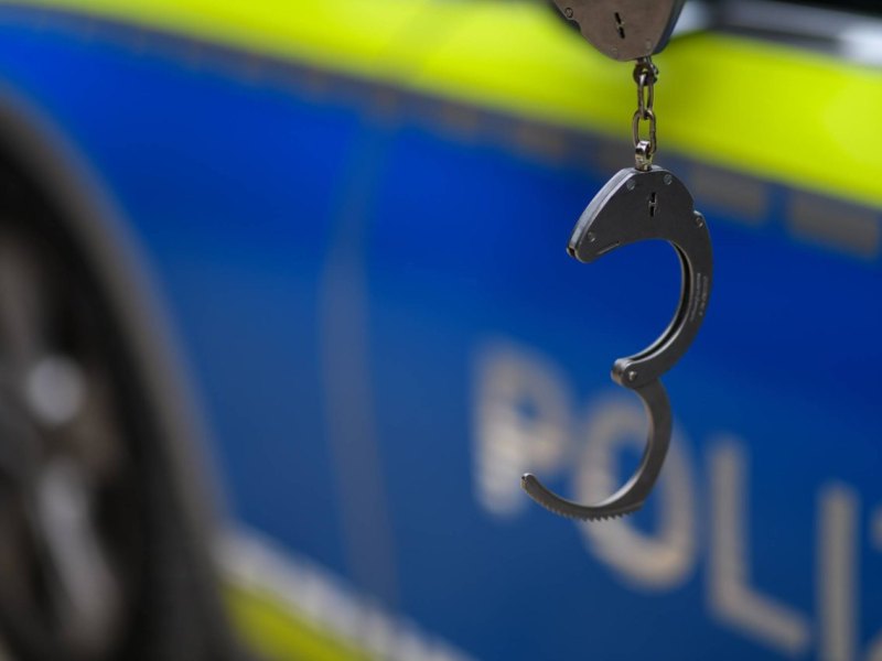 Polizei Handschellen