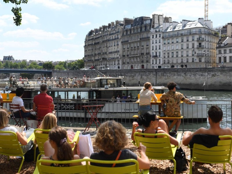 Stadtstrand in Paris