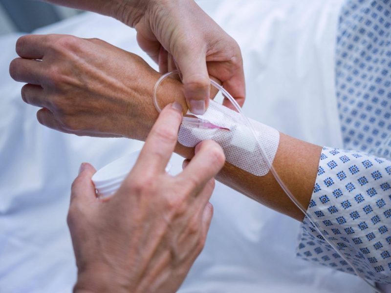 Mülheim Krebs krank Patient Krankenbett