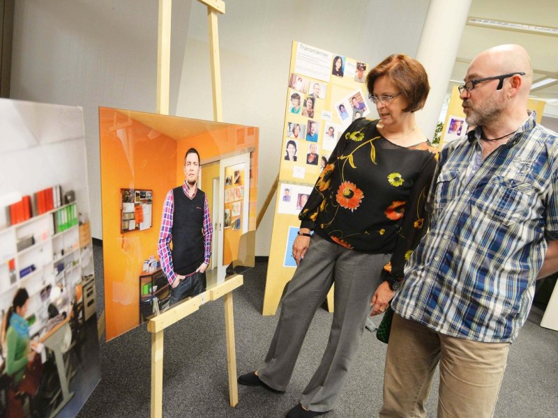 Christopher-Street-Day, Ausstellung, Annette von Brauchitsch-Lavaulx und Joachim Müller.jpg