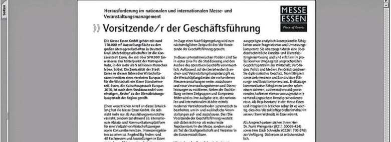 Essen Messechef-Jobanzeige.JPG