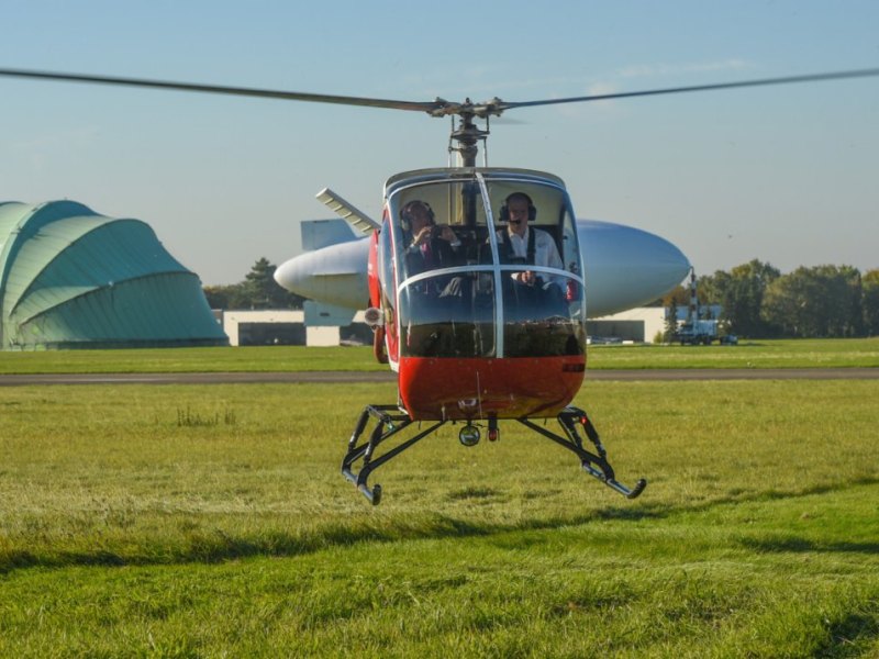 Hubschrauber Rundflug Flughafen Essen-Mülheim