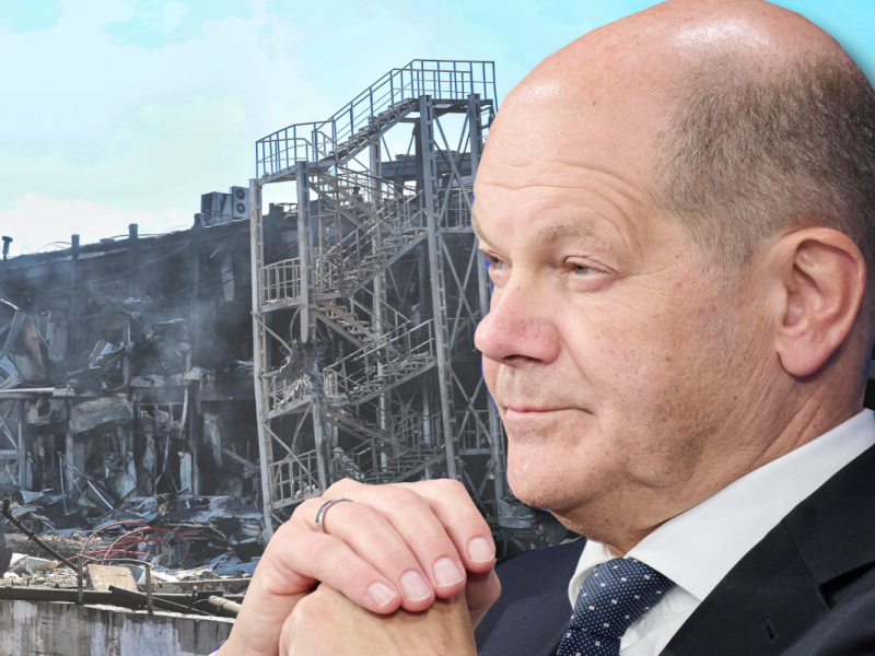 Wiederaufbau in der Ukraine.