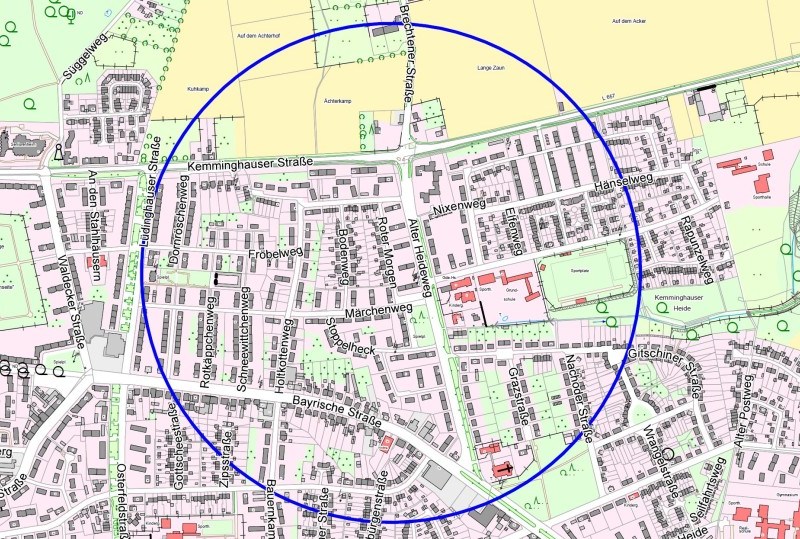 Dortmund Evakuierungszone