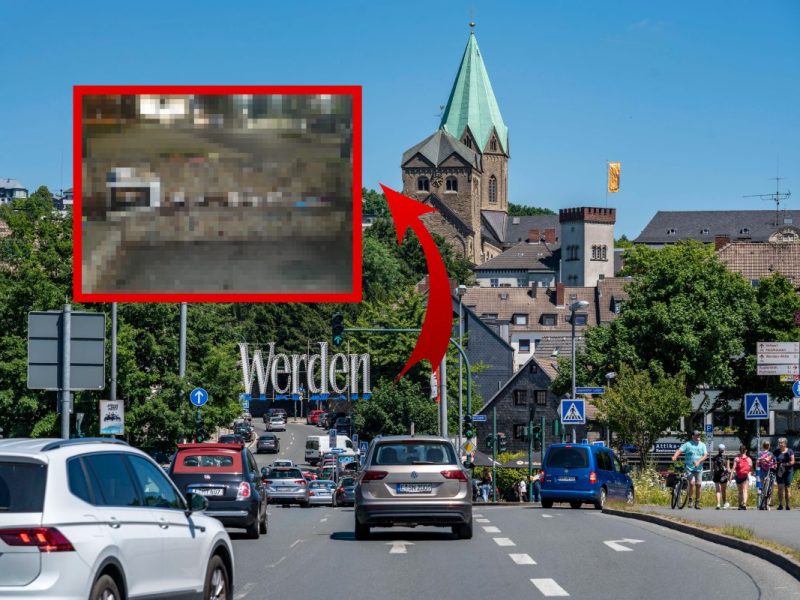 Essen Werden Fotomontage