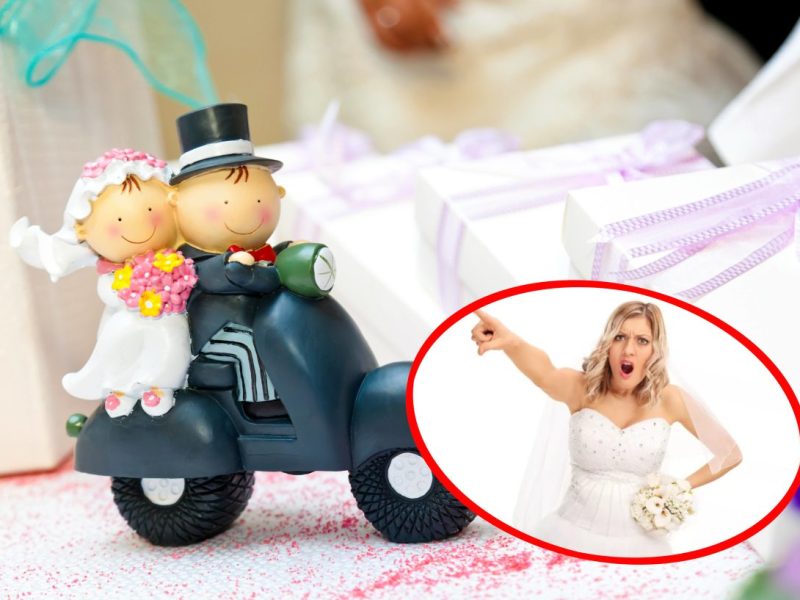 Hochzeit: Geschenk sorgt für Ärger