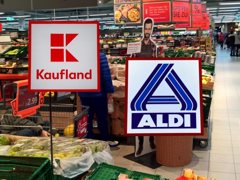 Aldi, Kaufland und Co Symbolbild