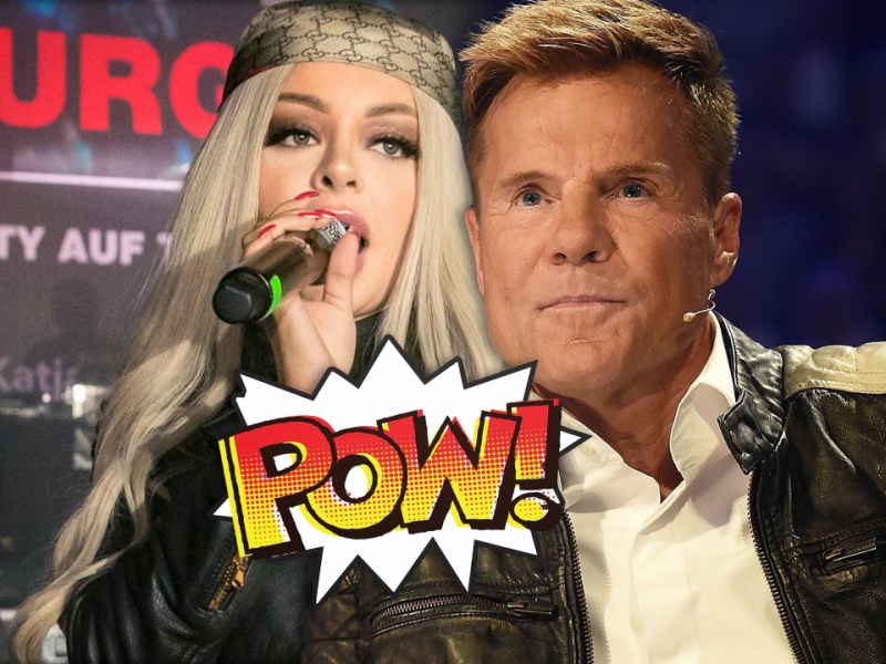 Katja Krasavice und Dieter Bohlen