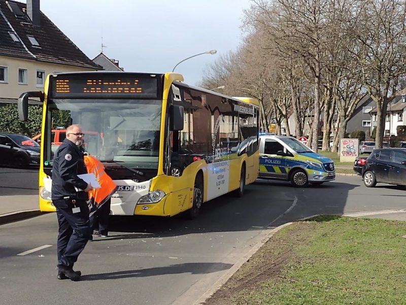 Busunglück in Essen-Bergeborbeck