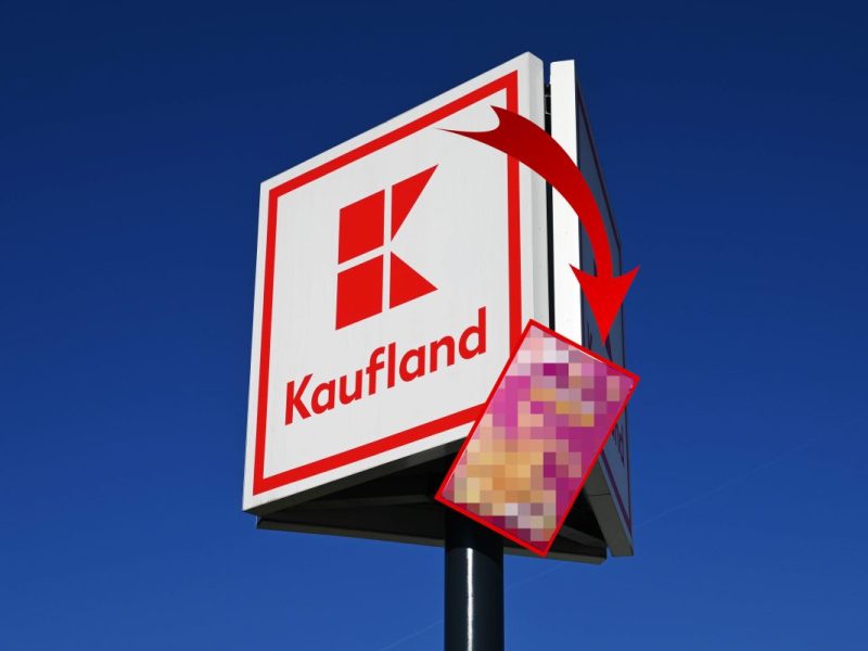 Kaufland Schild Snack