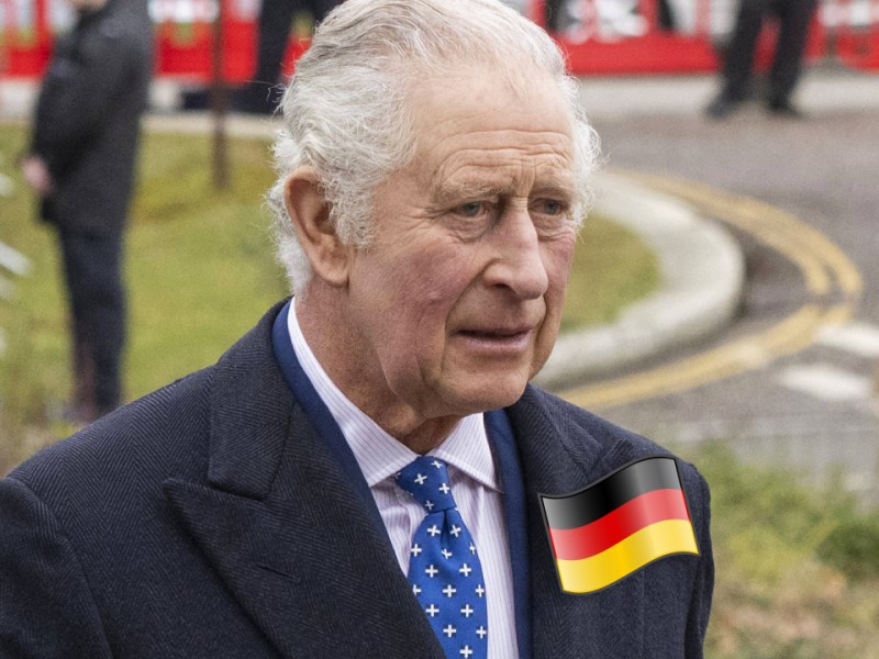 König Charles III. in Deutschland