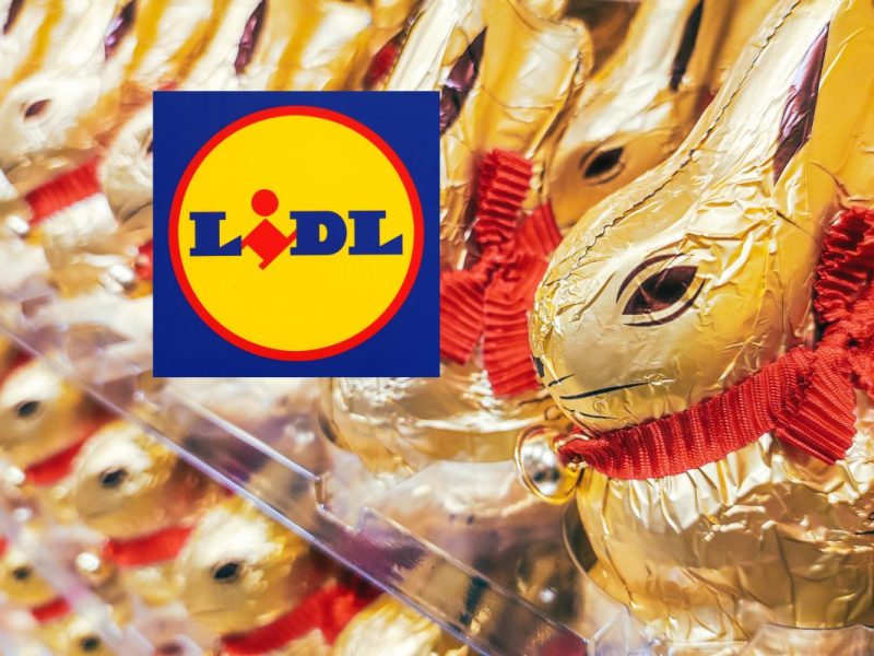 Lidl Osterhasen von Lindt