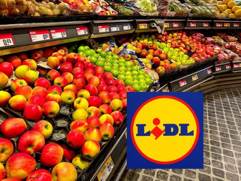 Rewe, Lidl und Co. Obst- und Gemüse-Abteilung