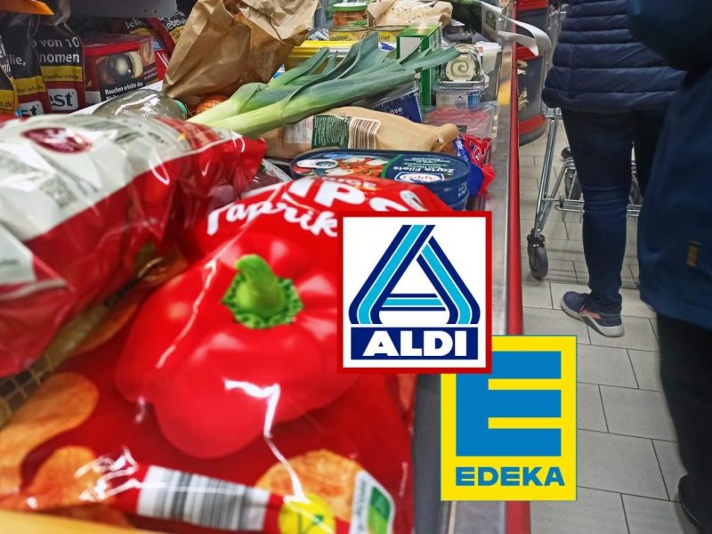 Aldi-Edeka-Logo, Einkäufe