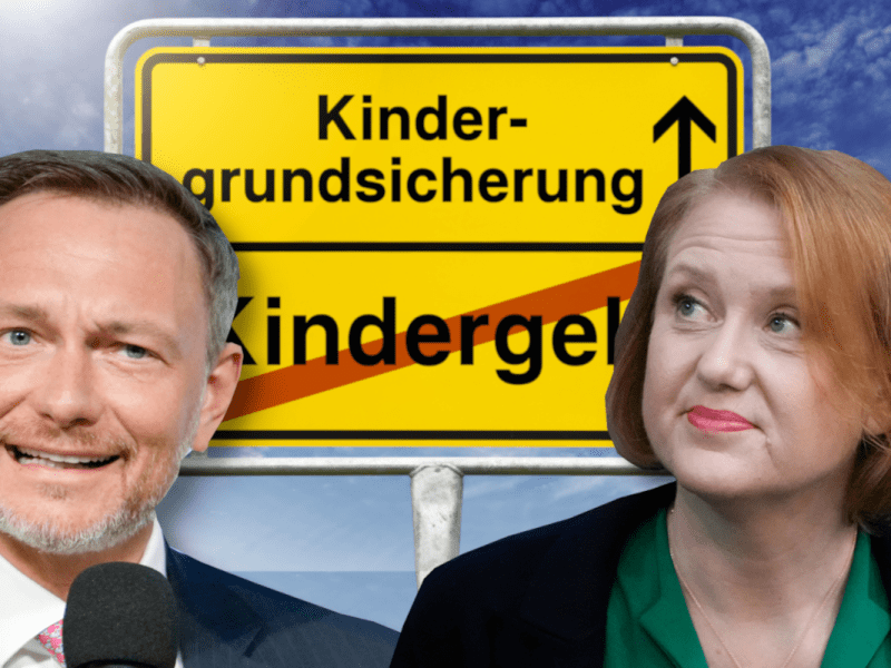 Kindergeld-Nachfolger: Streit zwischen Lindner und Paus