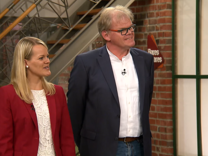 Annabel und Bernhard Sönning haben eine echte Preis-Überraschung im Händlerraum erlebt! (Screenshot)