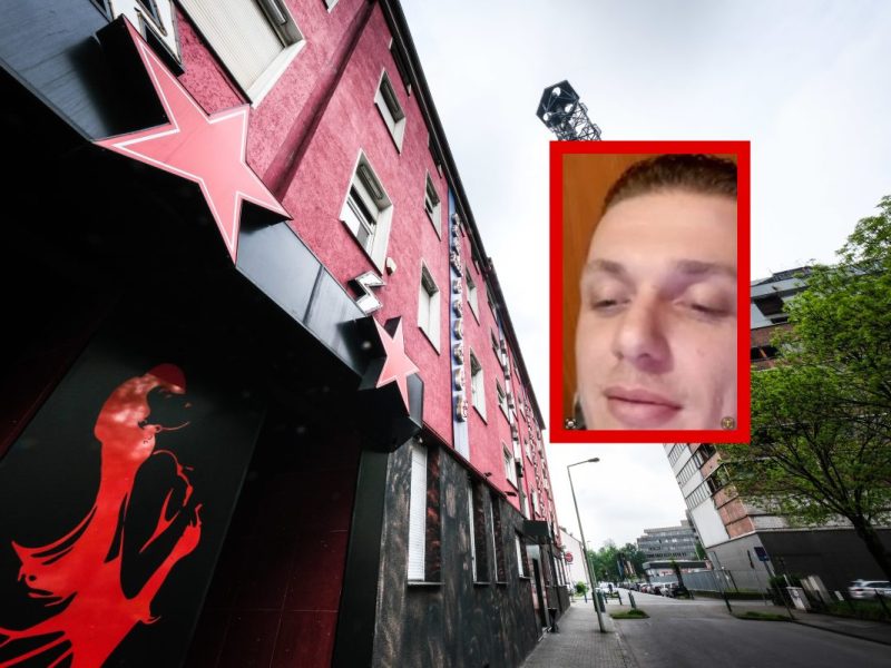 Duisburger Bordell und Fahndungsfoto von Schützen