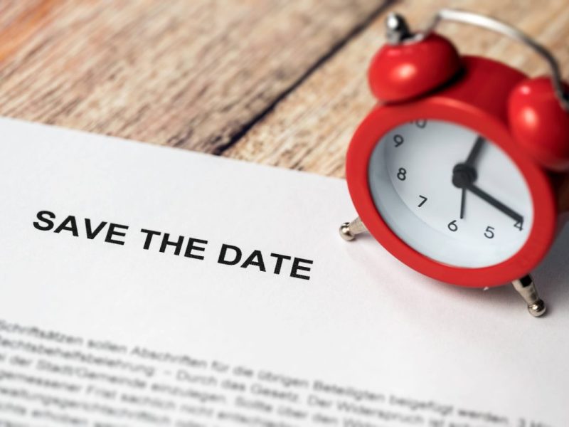 Hochzeit Einladung Save the Date