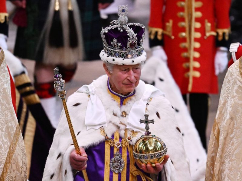 König Charles III.: Eine Szene sorgt für Verwirrung.