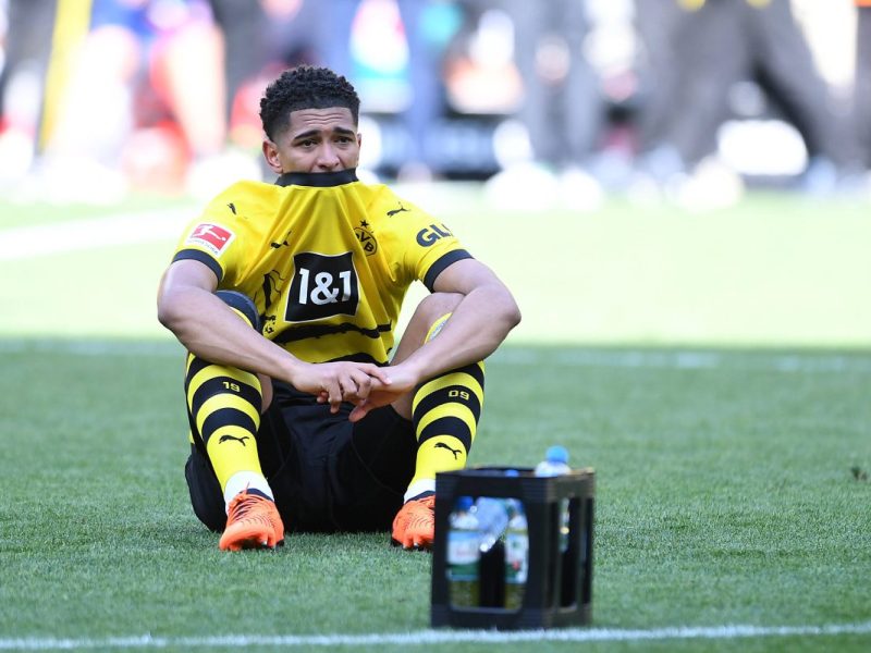 Jude Bellingham war nach Abpfiff niedergeschlagen.