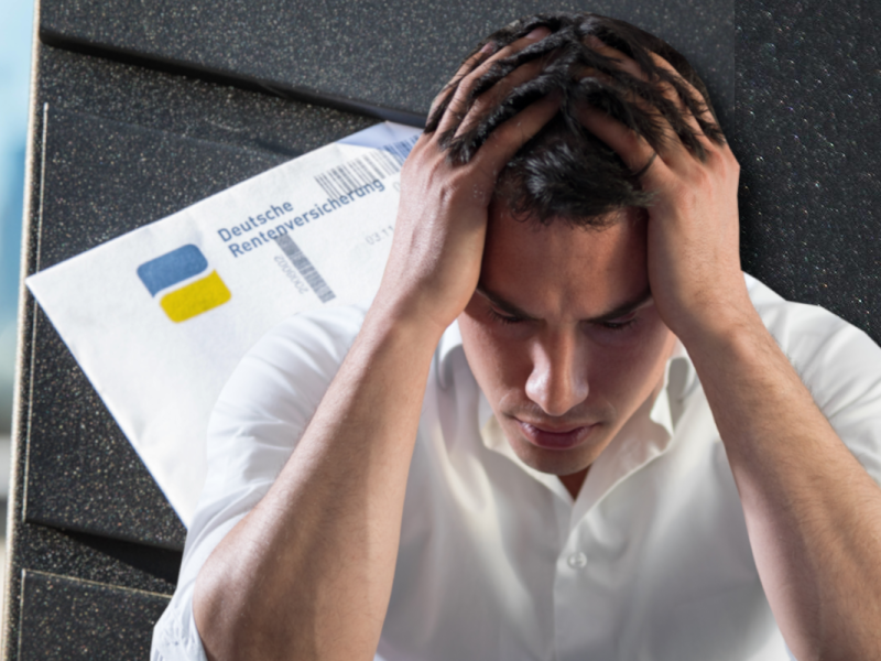 Frust über das System Rentenversicherung.