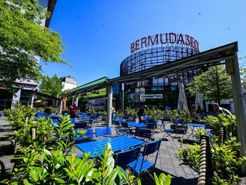 Blick auf das Bermudadreieck in Bochum