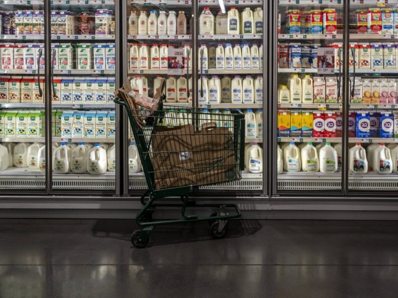 Kaufland, Aldi und Co. Milch