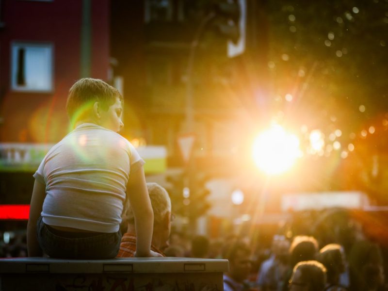 Kind auf dem Bochum Total