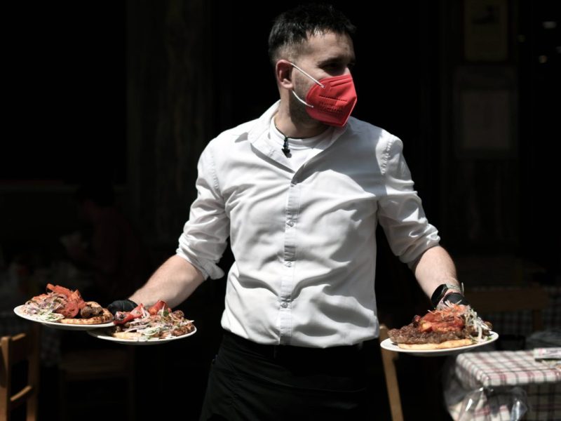 Urlaub, Griechenland, Kellner, Skandal, Touristen