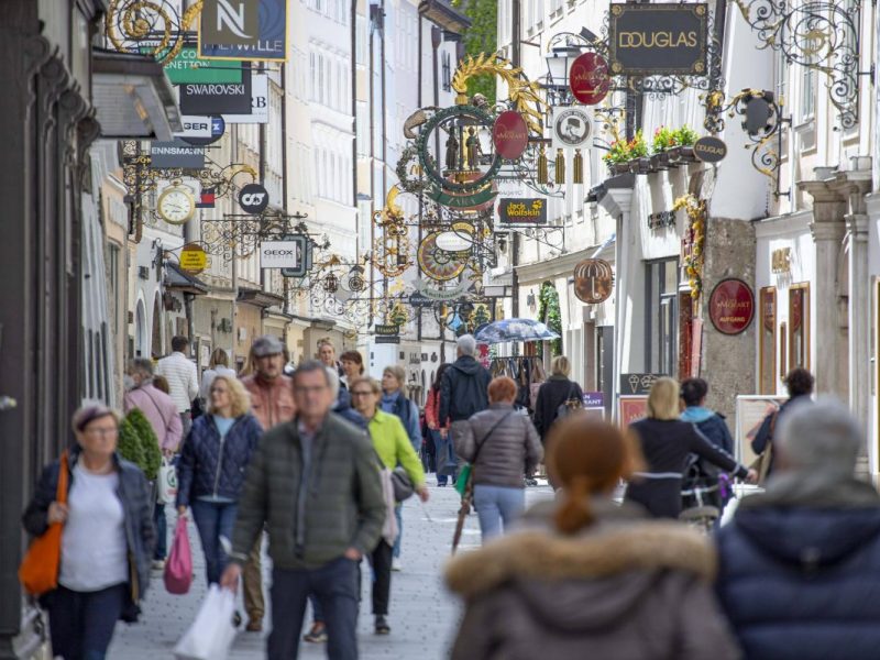 Österreich, Salzburg Innenstadt