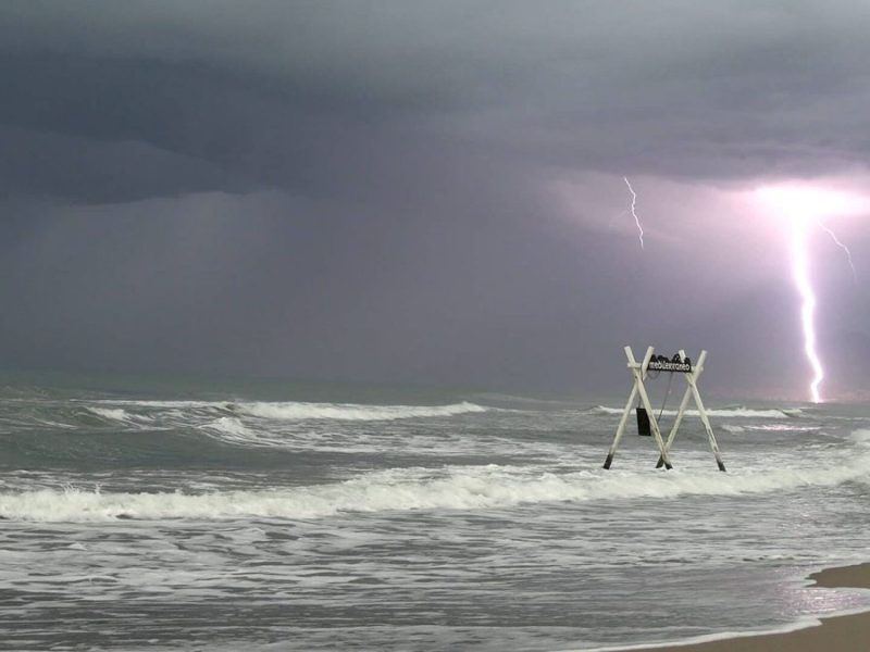 Urlaub in Italien: In Nord- und Mitteltalien gab es am Samstag (22. Juli) ein heftiges Unwetter.