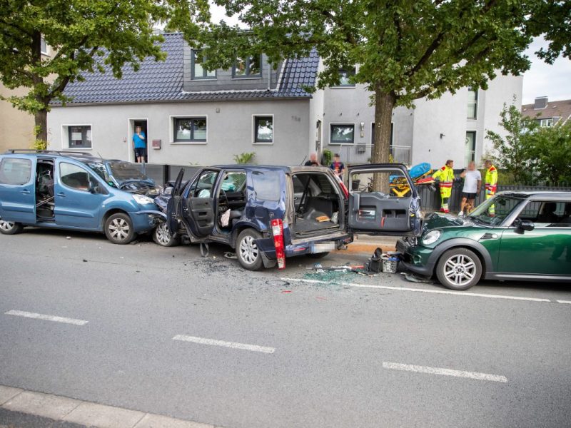 In Oberhausen kam es zu einem schweren Unfall.