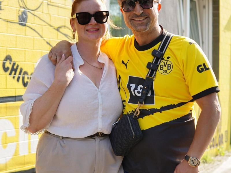 Lotto-König Chico und seine Freundin Candice.