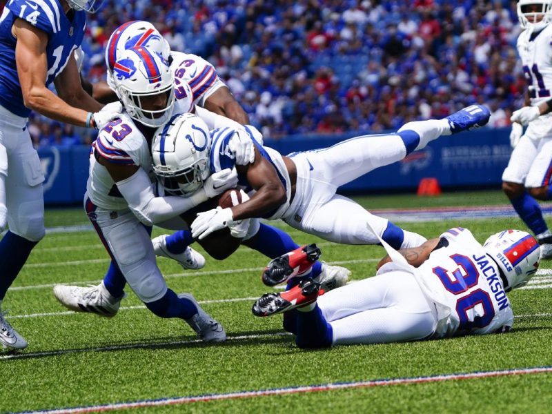 In der NFL trafen die Buffalo Bills und Indianapolis Colts aufeinander.
