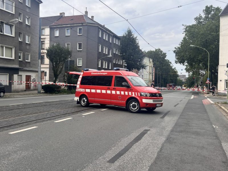 In Essen kam es zu einem Polizeieinsatz.