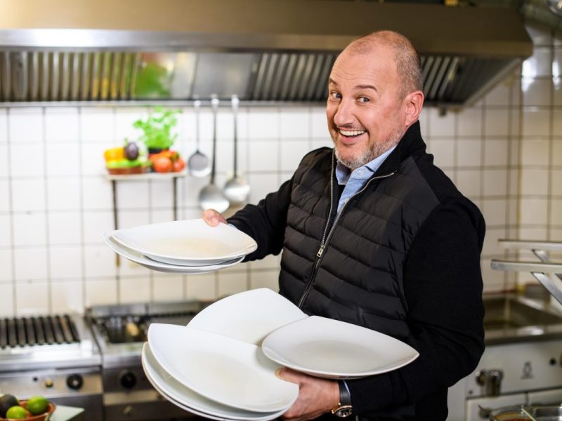 Frank Rosin bei Rosins Restaurant.