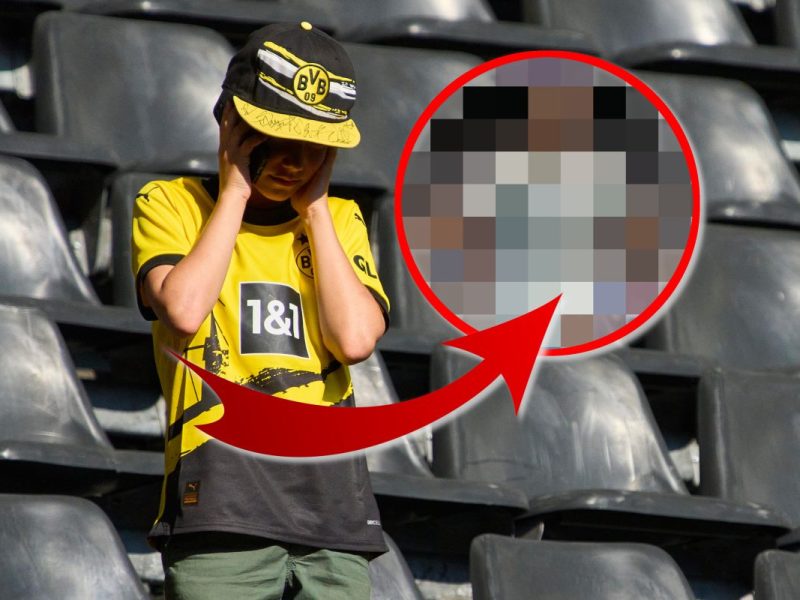 Da möchten die Fans von Borussia Dortmund am liebsten weggucken.