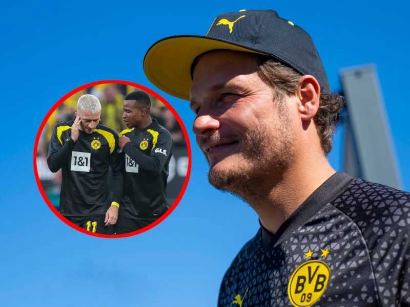 Stellt Edin Terzic seine Mannschaft bei Borussia Dortmund um?