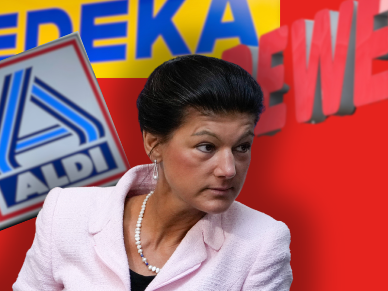 Wagenknecht will Aldi, EDEKA und Co. an den Kragen.