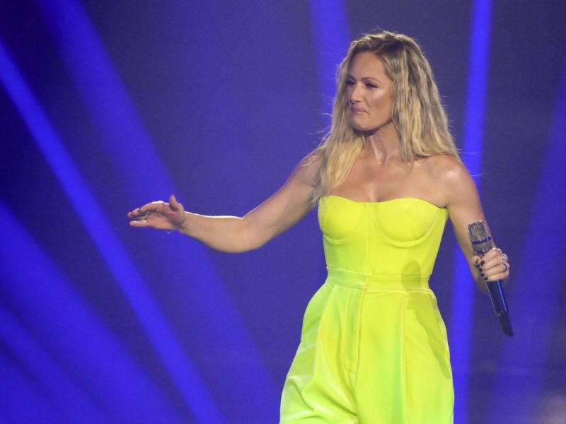 Helene Fischer wird mit Buhrufen konfrontiert. Sie gelten jedoch nicht ihr (Archivbild).