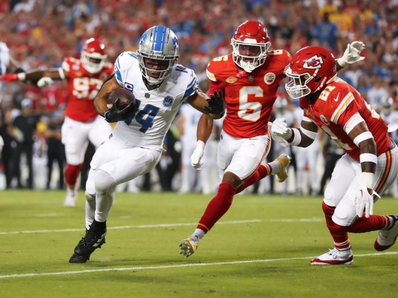 Die NFL-Saison startete mit Kansas City gegen Detroit.