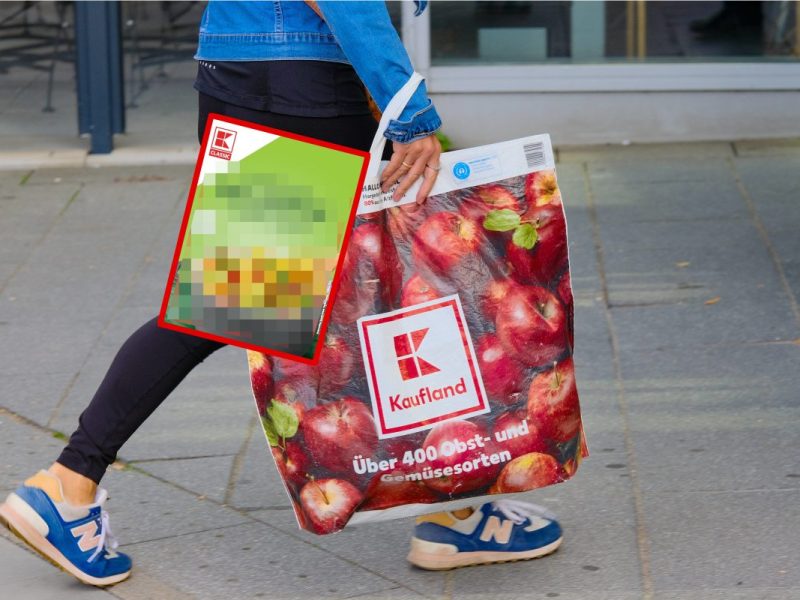 Kauflandtüte, Kundin