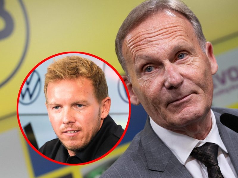 Nagelsmann war bei Borussia Dortmund ein Thema.