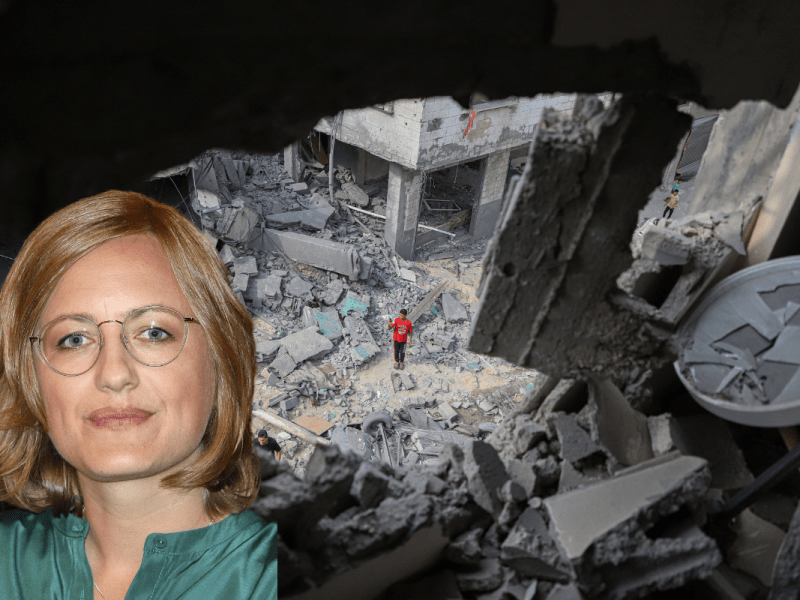 Reporterin geht der Tod einer 22-jährigen Deutschen durch die Hamas sichtlich nahe.