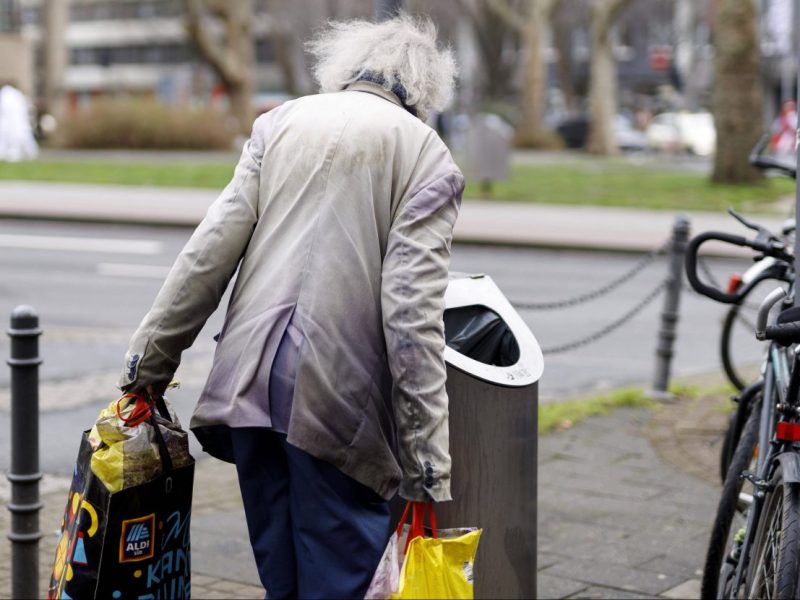 Ganz unten angekommen in der Rente.